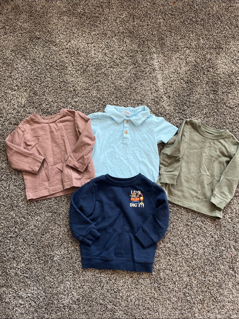 Baby boy 12M top bundle